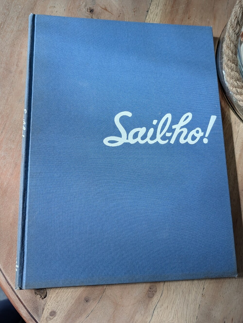 First Edition 1947 Sail-ho! Great Yachting Pictures Morris Rosenfeld Hardcover